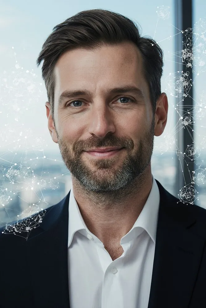 Portrait of Prof. Dr. Philip Schneider, AI Super Professor
