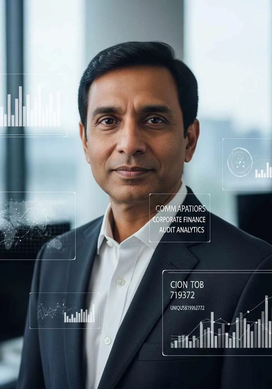 Portrait of Prof. Dr. Rajesh Kulkarni, AI Super Professor