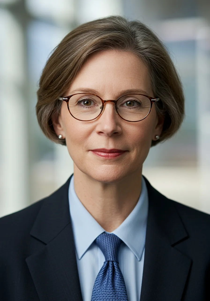 Portrait of Prof. Dr. Rebecca Collins, AI Super Professor