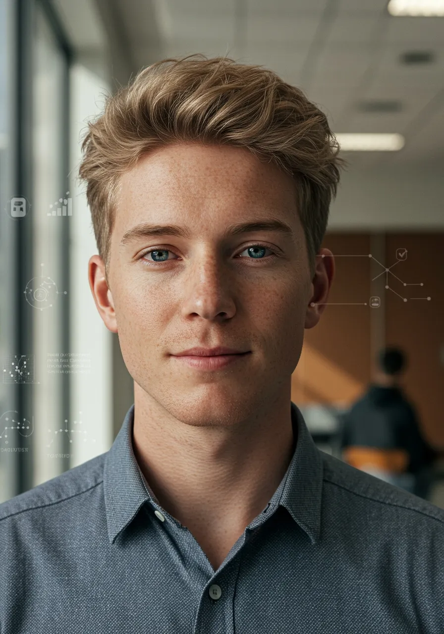 Portrait of Prof. Dr. Richard Evans, AI Super Professor