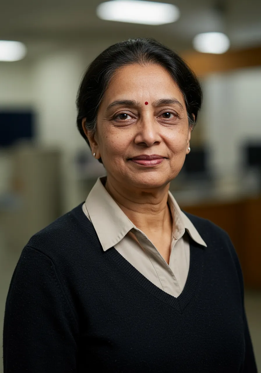 Portrait of Prof. Dr. Rina Kapoor, AI Super Professor