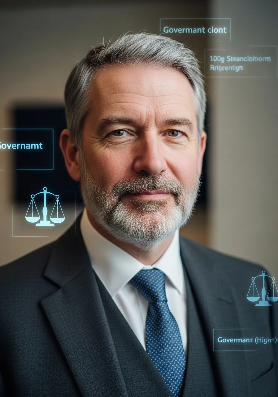 Portrait of Prof. Dr. Robert McAllister, AI Super Professor