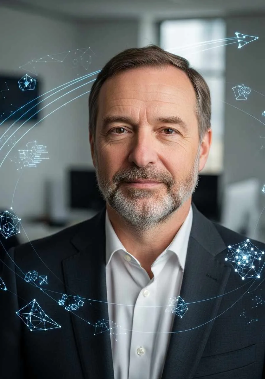 Portrait of Prof. Dr. Romain Delattre, AI Super Professor