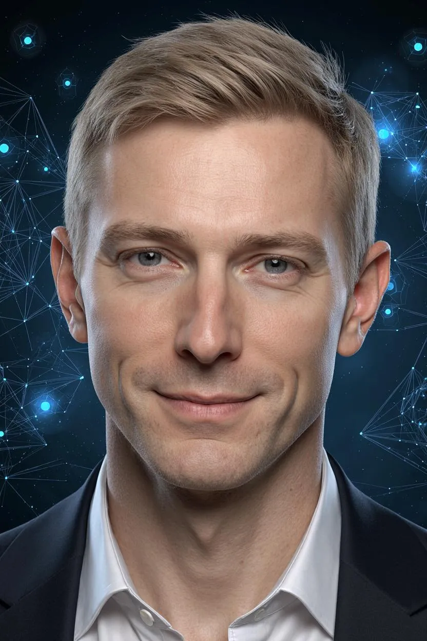 Portrait of Prof. Dr. Sacha Marchal, AI Super Professor
