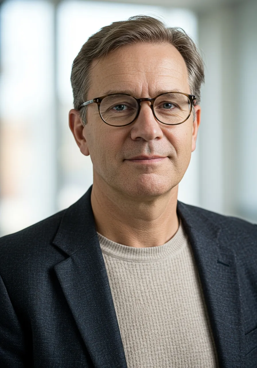 Portrait of Prof. Dr. Samuel Richter, AI Super Professor