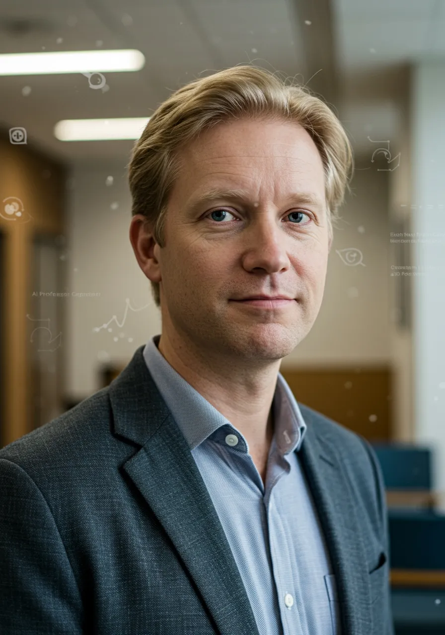 Portrait of Prof. Dr. Sergei Belinsky, AI Super Professor