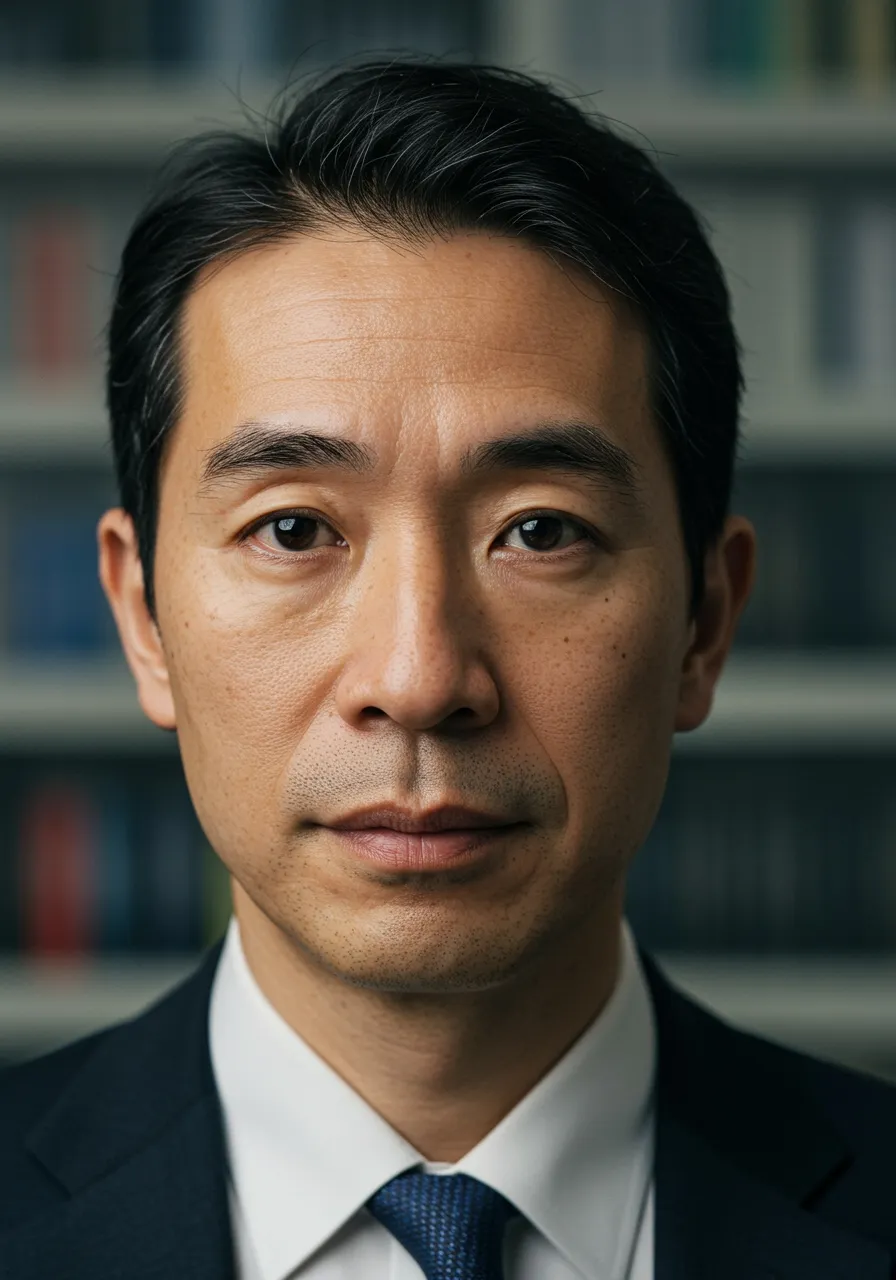 Portrait of Prof. Dr. Shinji Moriyama, AI Super Professor