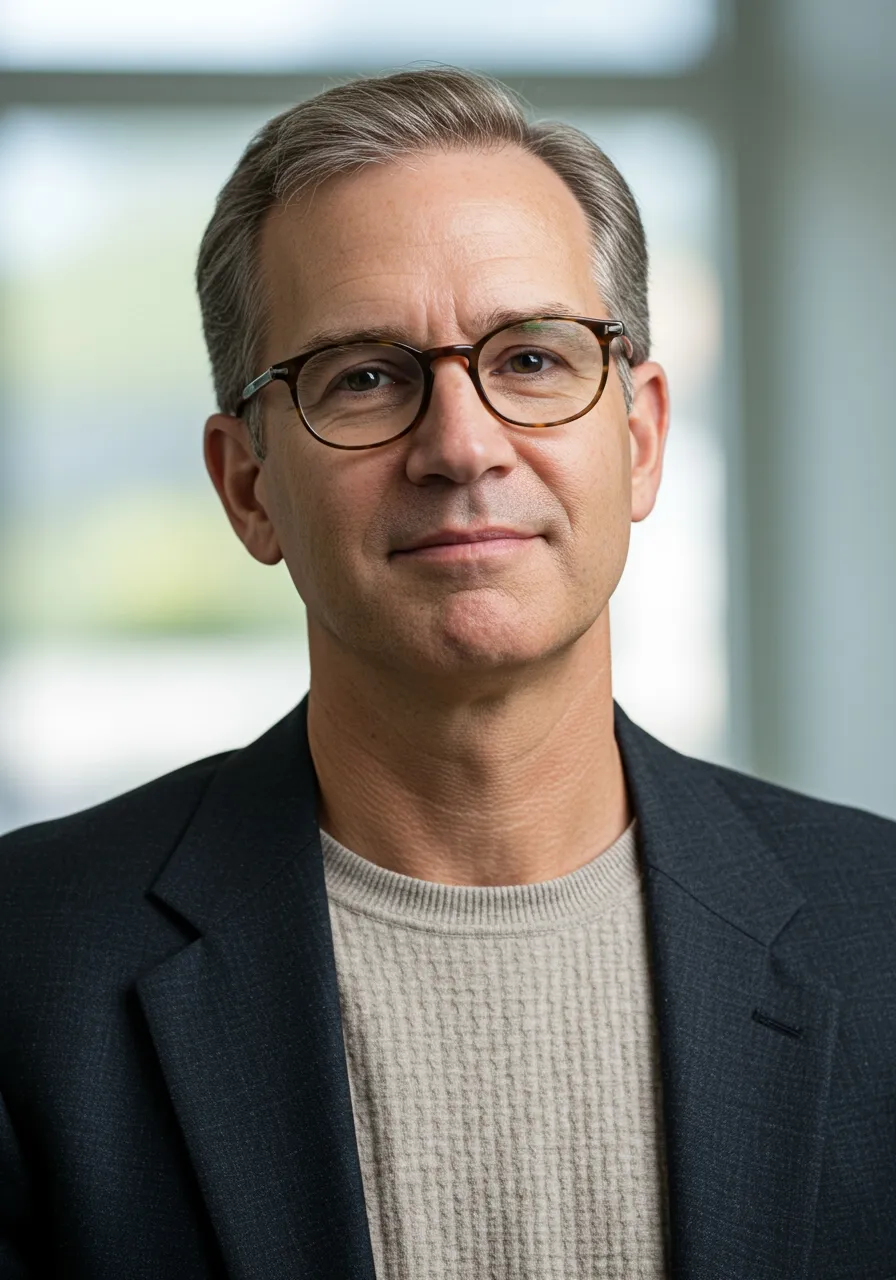 Portrait of Prof. Dr. Simon Chase, AI Super Professor