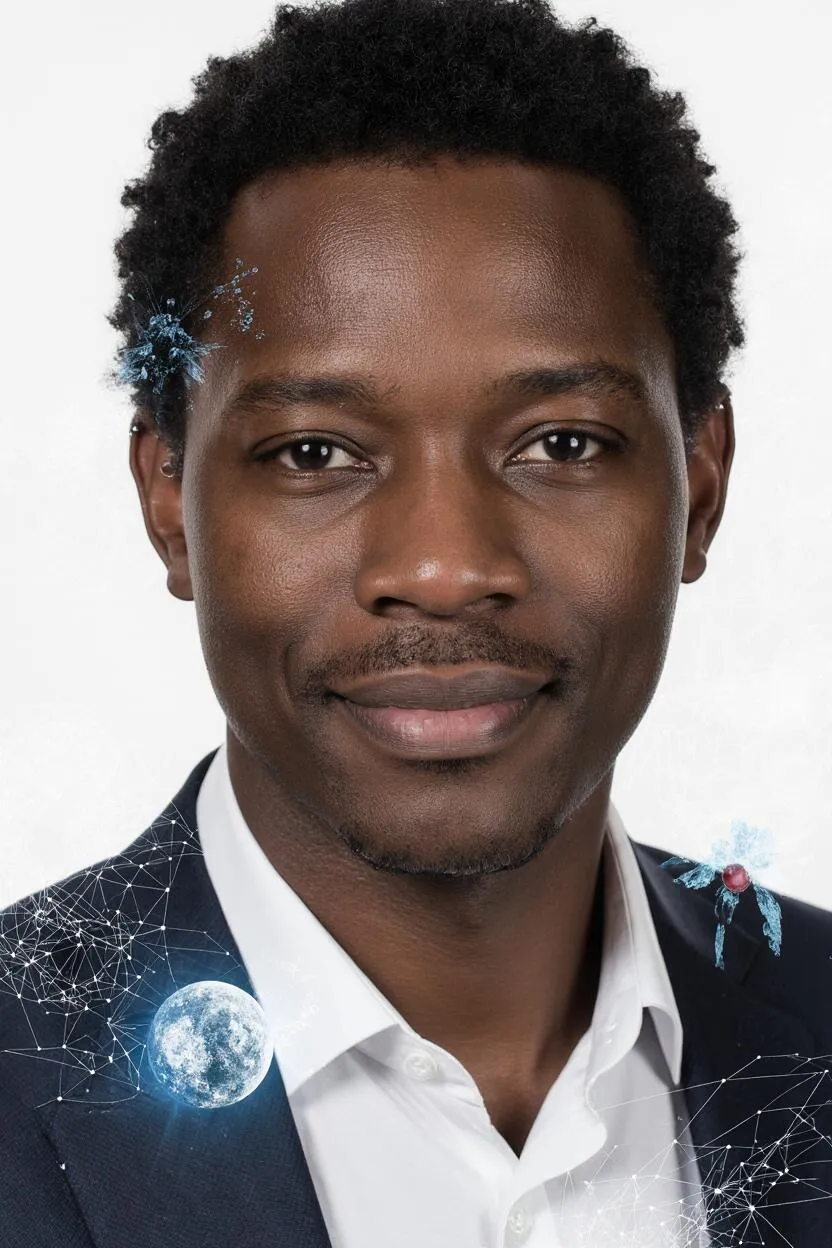 Portrait of Prof. Dr. Siyabonga Ndlovu, AI Super Professor