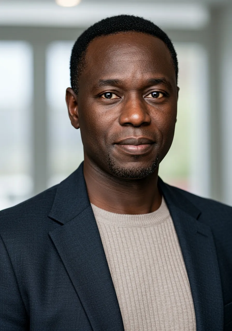 Portrait of Prof. Dr. Sizwe Khumalo, AI Super Professor