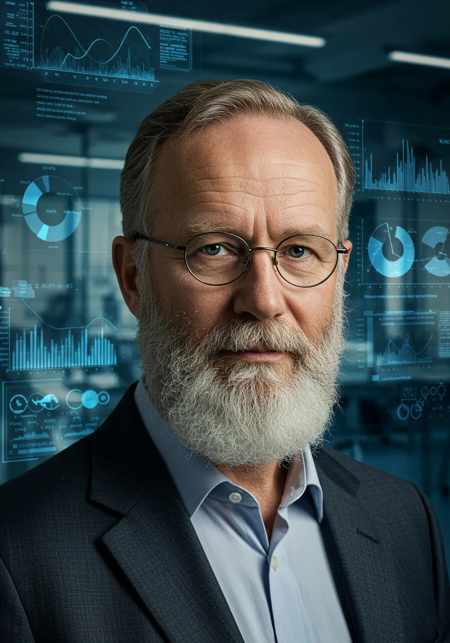 Portrait of Prof. Dr. Stefan Meyer, AI Super Professor