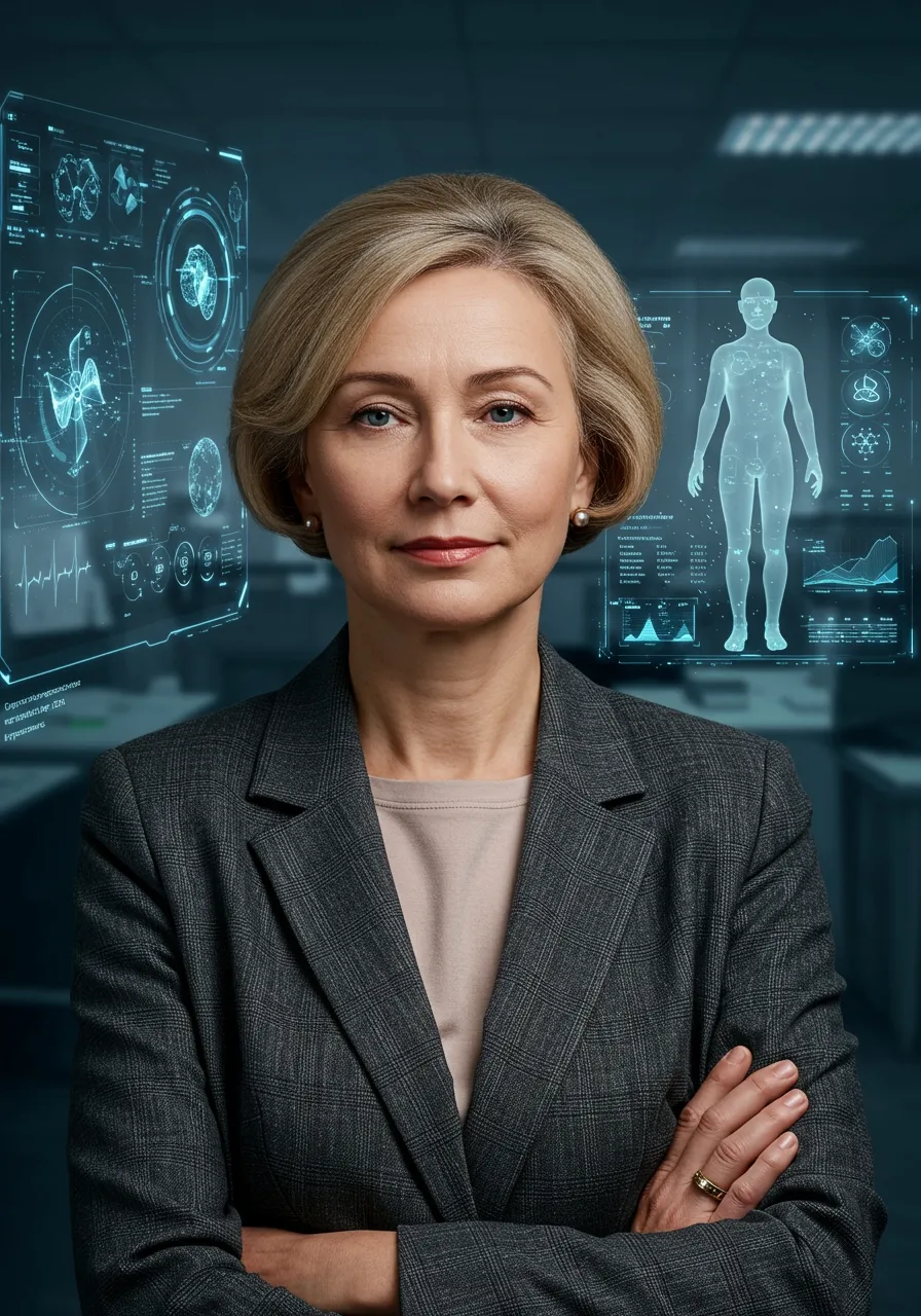 Portrait of Prof. Dr. Svetlana Orlova, AI Super Professor
