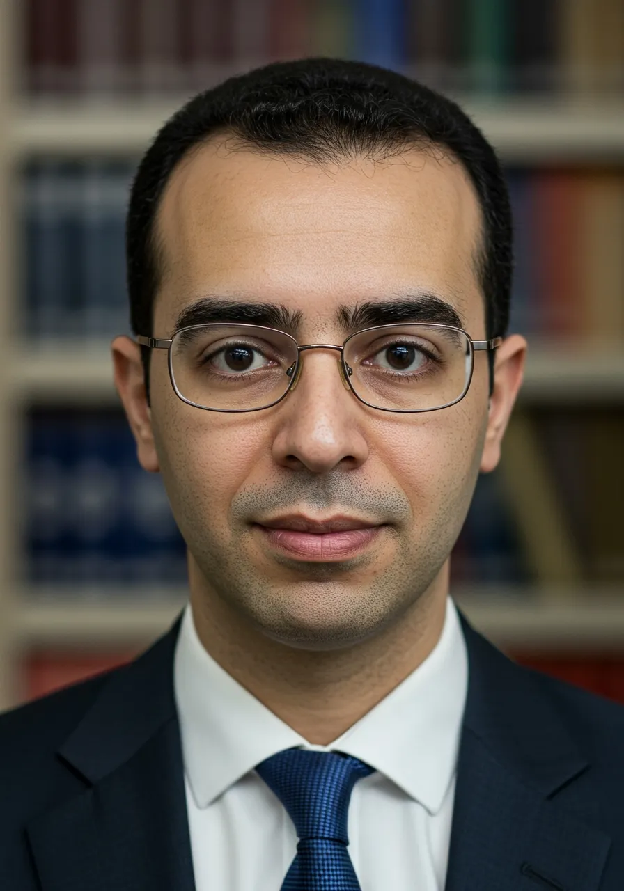 Portrait of Prof. Dr. Tariq Al-Salem, AI Super Professor