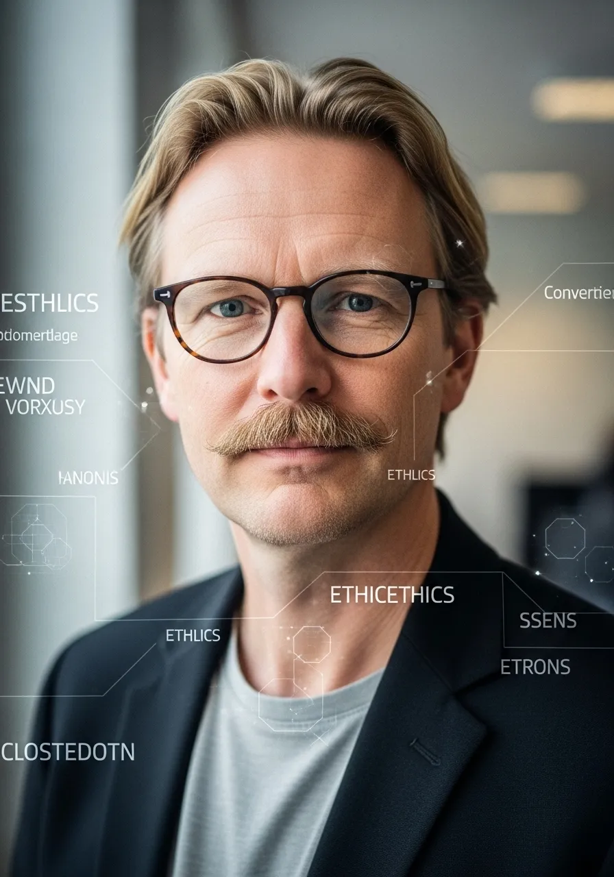 Portrait of Prof. Dr. Tobias Berglund, AI Super Professor