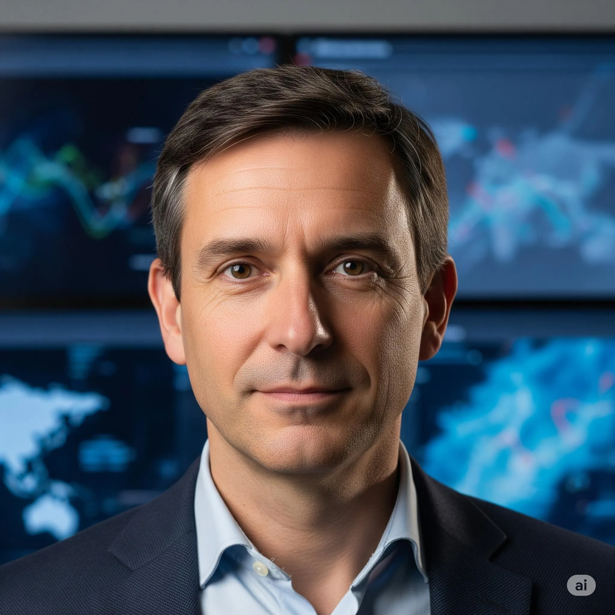 Portrait of Prof. Dr. Tom Nicolas, AI Super Professor