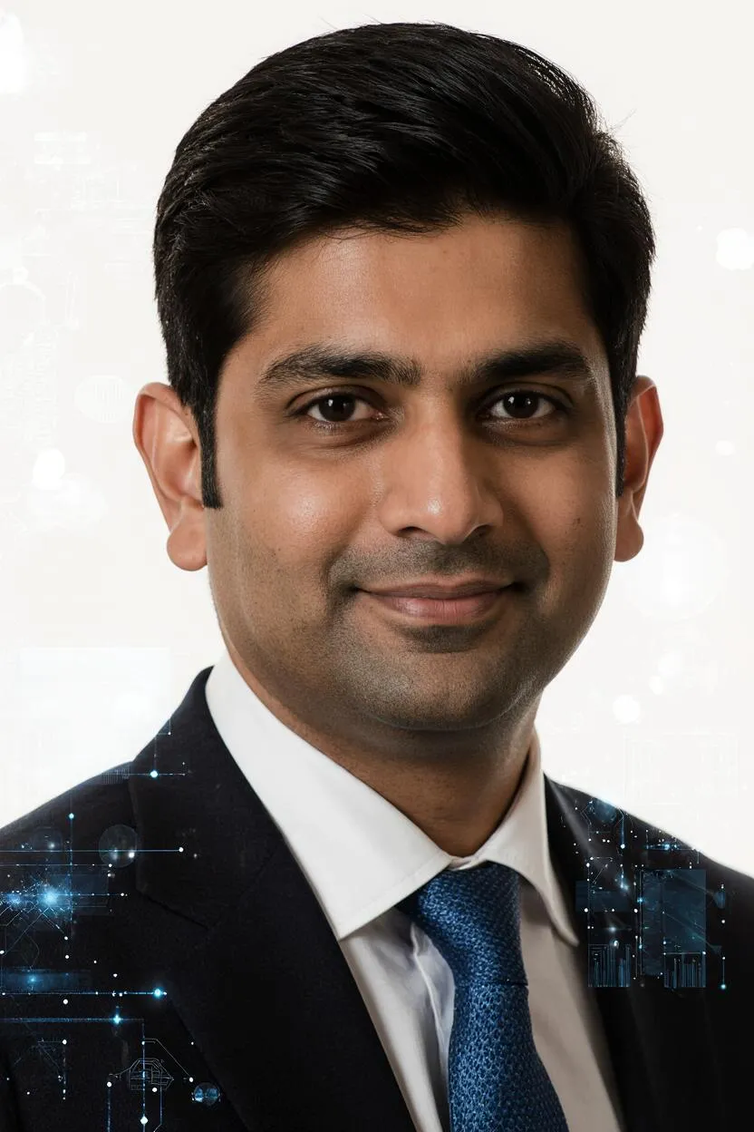 Portrait of Prof. Dr. Varun Rao, AI Super Professor