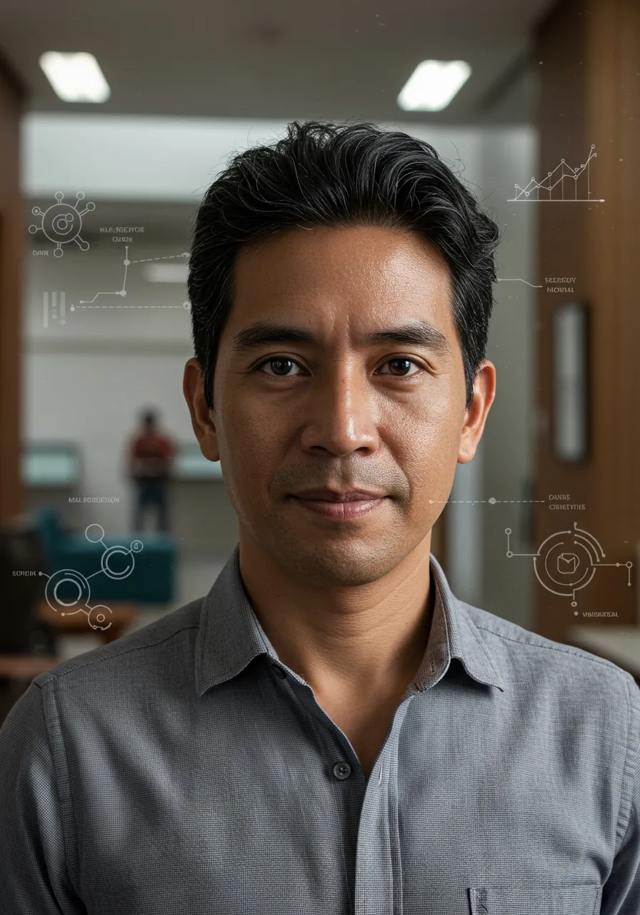 Portrait of Prof. Dr. Victor Ramirez, AI Super Professor