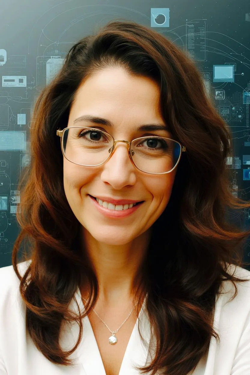 Portrait of Prof. Dr. Victoria Valdez, AI Super Professor