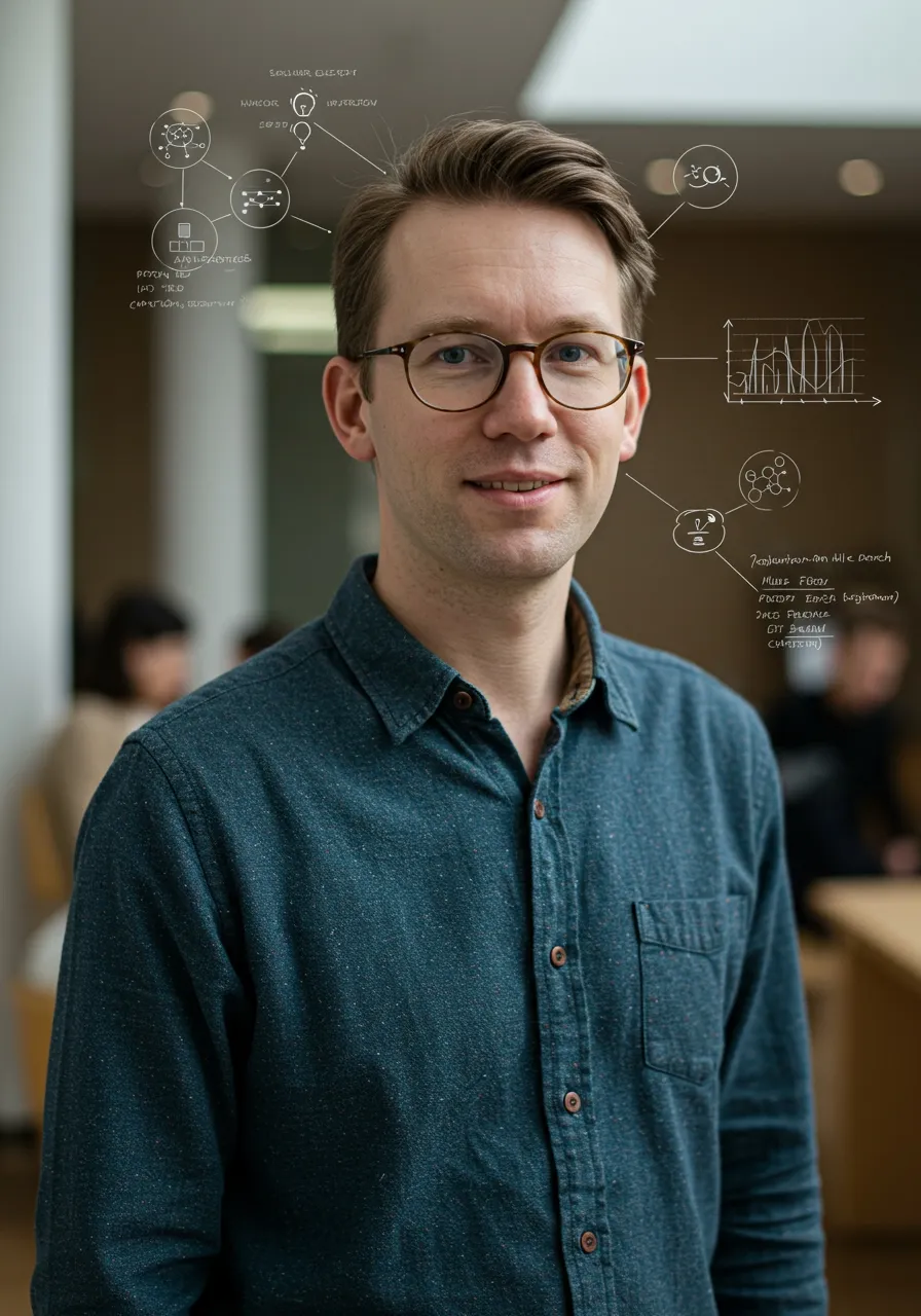 Portrait of Prof. Dr. William Harrington, AI Super Professor