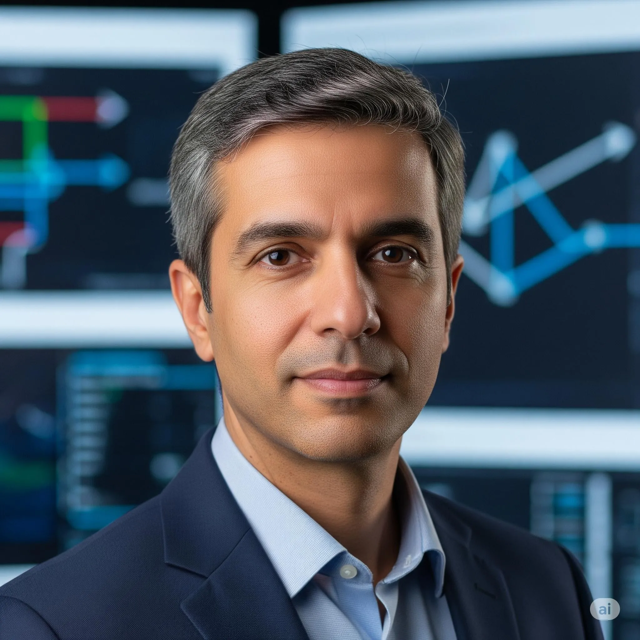 Portrait of Prof. Dr. Yousef Al-Enazi, AI Super Professor