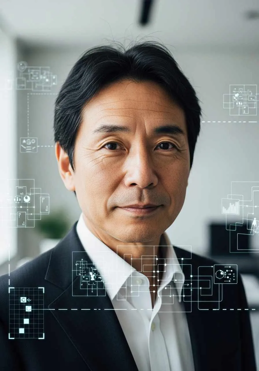 Portrait of Prof. Dr. Yuto Takahashi, AI Super Professor
