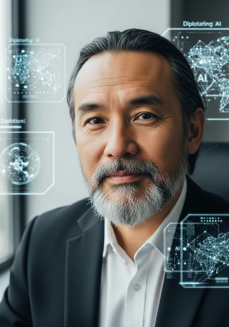 Portrait of Prof. Dr. Zhenyu Cao, AI Super Professor