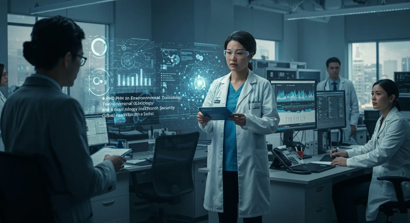 PhD in Environmental Toxicology and Global Health Security