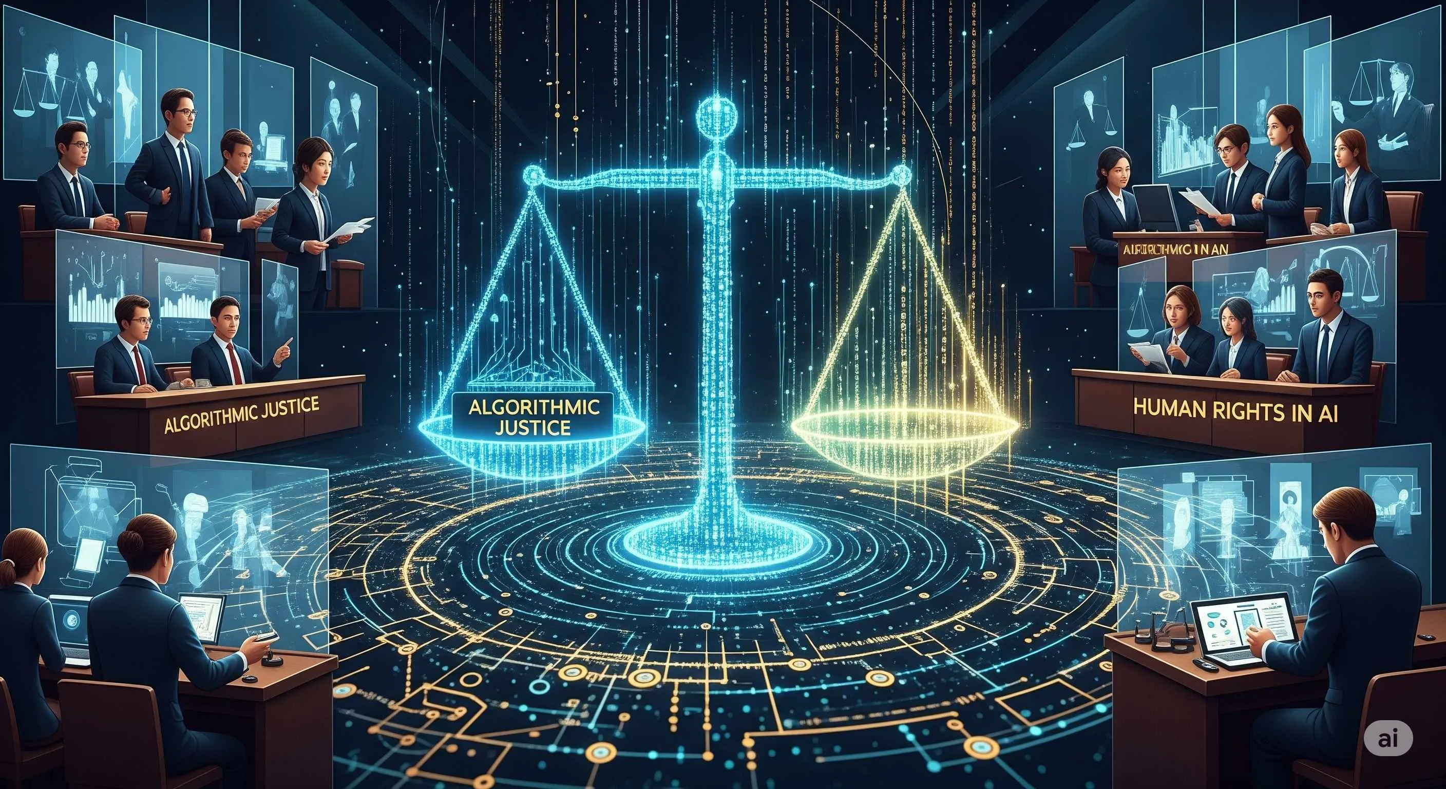 Algorithmic Justice and Human Rights in AI