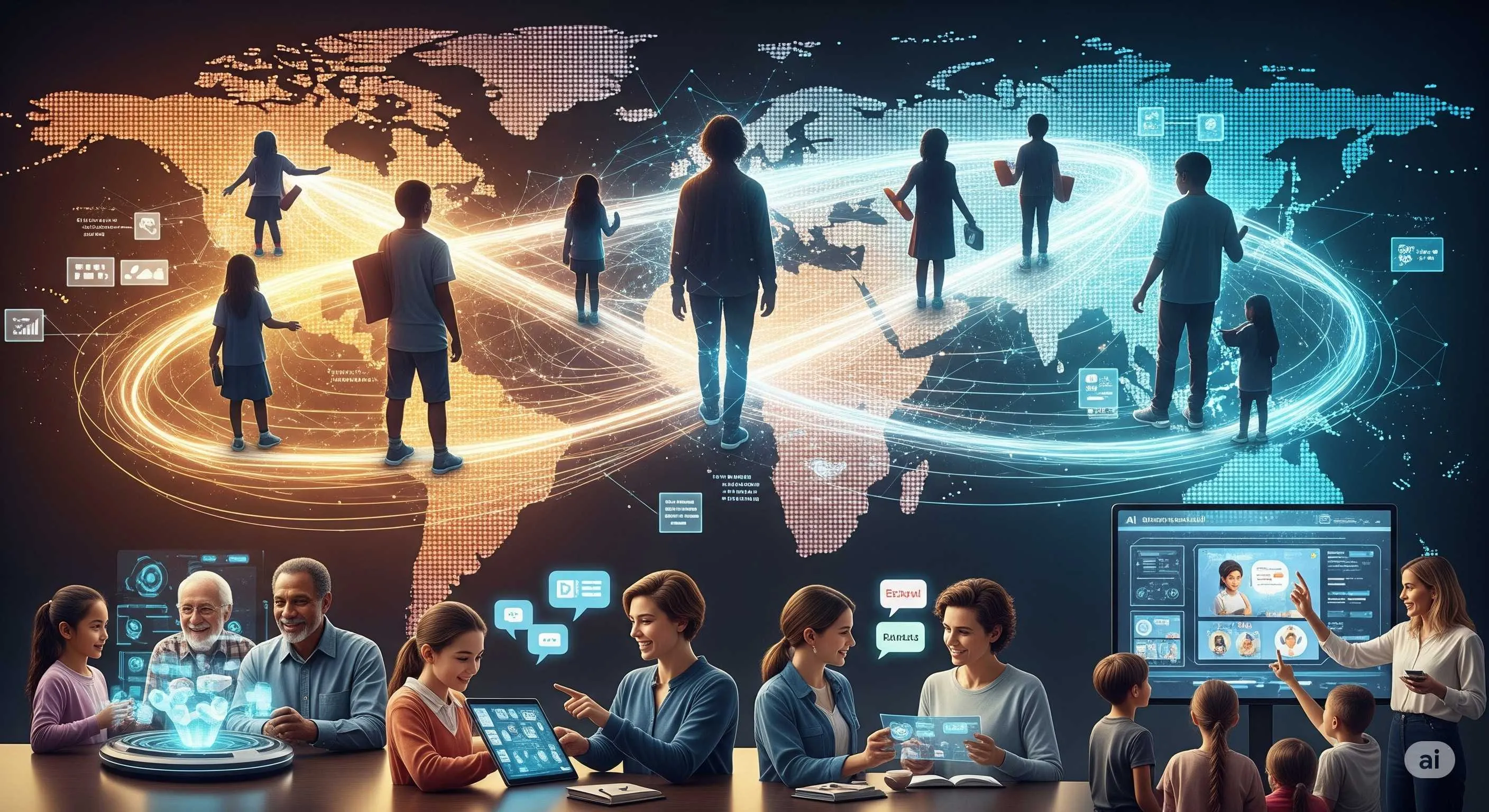 Global Education Equity and Policies in the AI Age